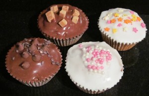 Kim's finished fairy cakes