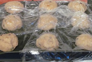 Kim's buns final rising!