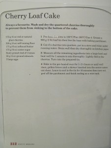 Mary Berry's Cherry Loaf Cake