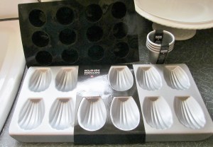 Kim's madeleine tin and dariole mould
