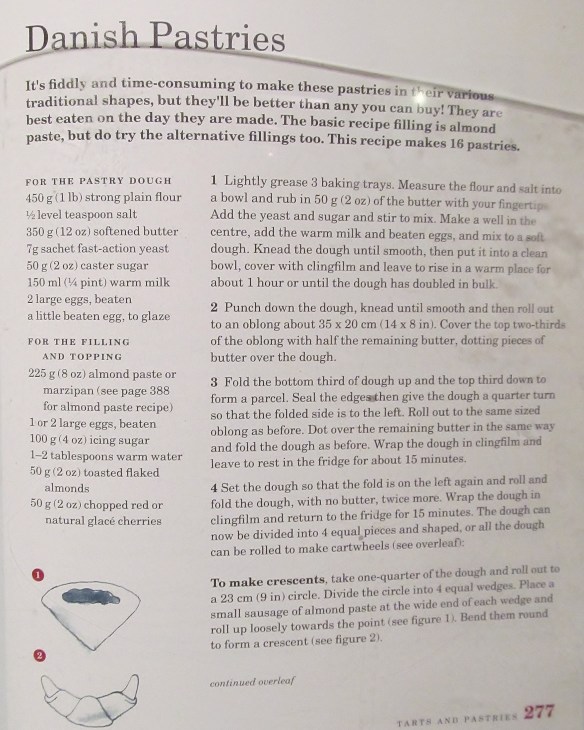 Mary Berry's danish pastries