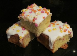 Kim's basic all in one sponge traybake