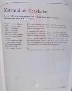 Mary Berry's Marmalade Tray Bake