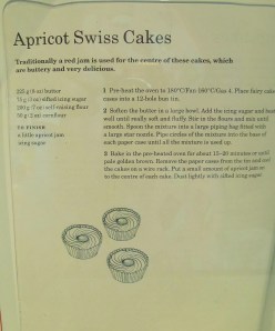 Mary Berry's Apricot Swiss Cakes