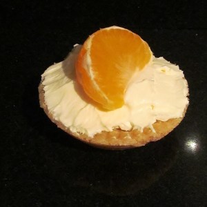 Kim's lemon cream tartlet