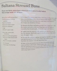 Mary Berry's Sultana Streusel Buns