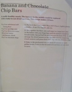 Mary Berry's Banana & Chocolate Chip Bars