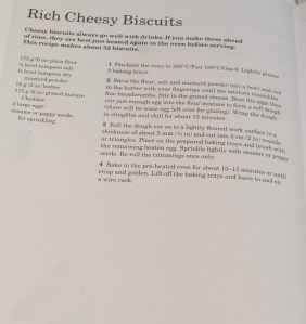 Mary Berry's Rich Cheesy Biscuits
