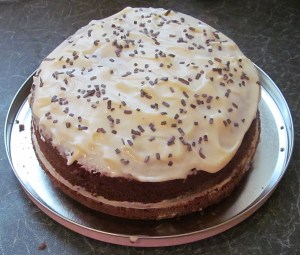 Kim's chocolate sandwich cake