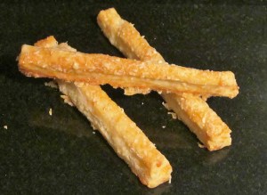 Kim's cheese straws.
