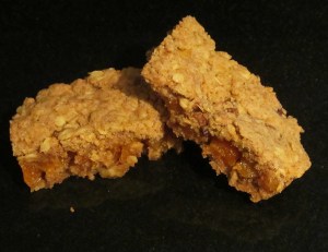 Kim's Apricot & Walnut Sandwich Bars