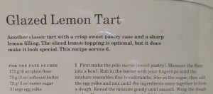 Mary Berry's Glazed Lemon Tart Recipe