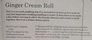 Mary Berry's Ginger Cream Roll