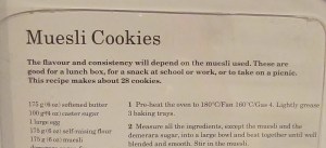 Mary Berry's Muesli cookies