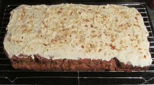 Kim's American Spiced Carrot Traybake