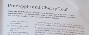Mary Berry's Pineapple & Cherry Loaf