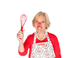 mary berry red nose