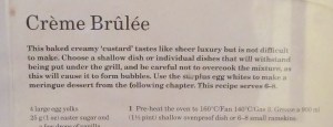 Mary Berry's creme brulee