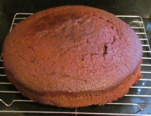 Kim's sticky ginger & orange cake