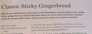 Mary Berry's Sticky Gingerbread